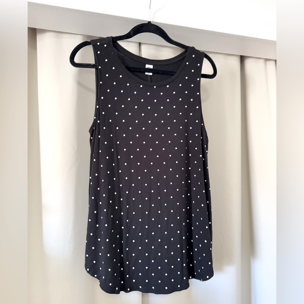 Old Navy LUX Polkadot Tank Top (L)